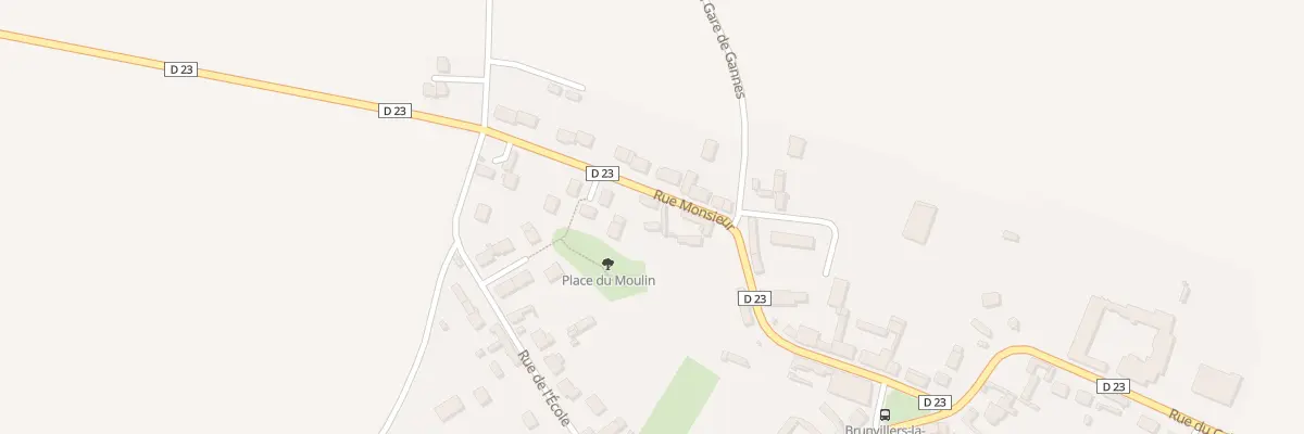 Plan du 259 Rue Monsieur à Brunvillers-la-Motte