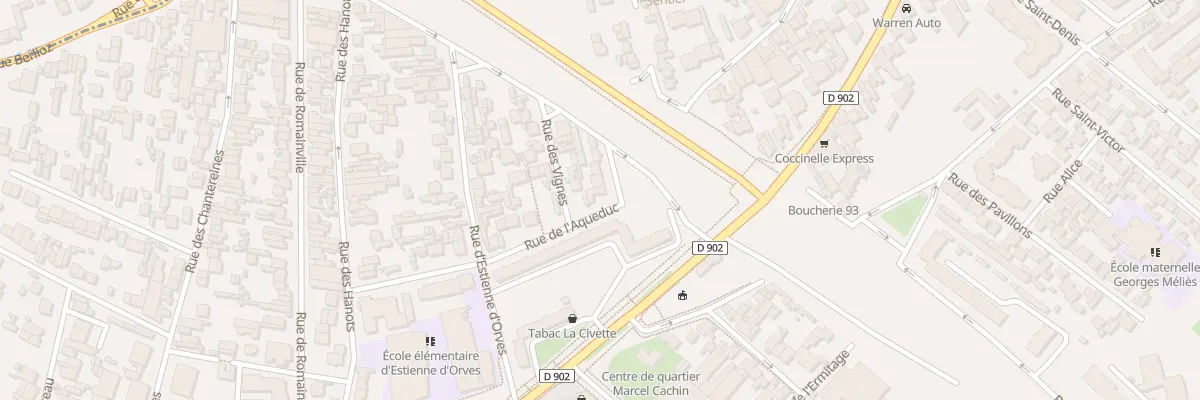 Plan du 33 Rue de l’Aqueduc à Montreuil