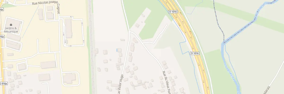 Plan du 412 Rue du Vieux Fort à Laigneville