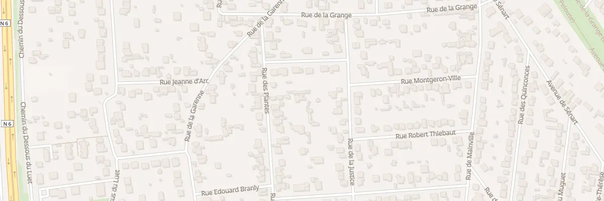 Plan du 15B Rue des Plantes à Montgeron