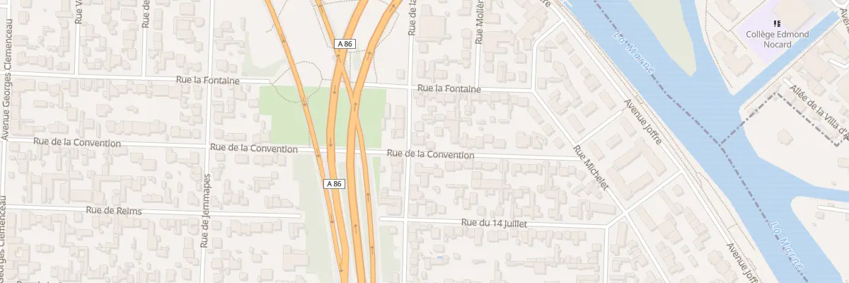 Plan du 67B Rue de la Convention à Maisons-Alfort
