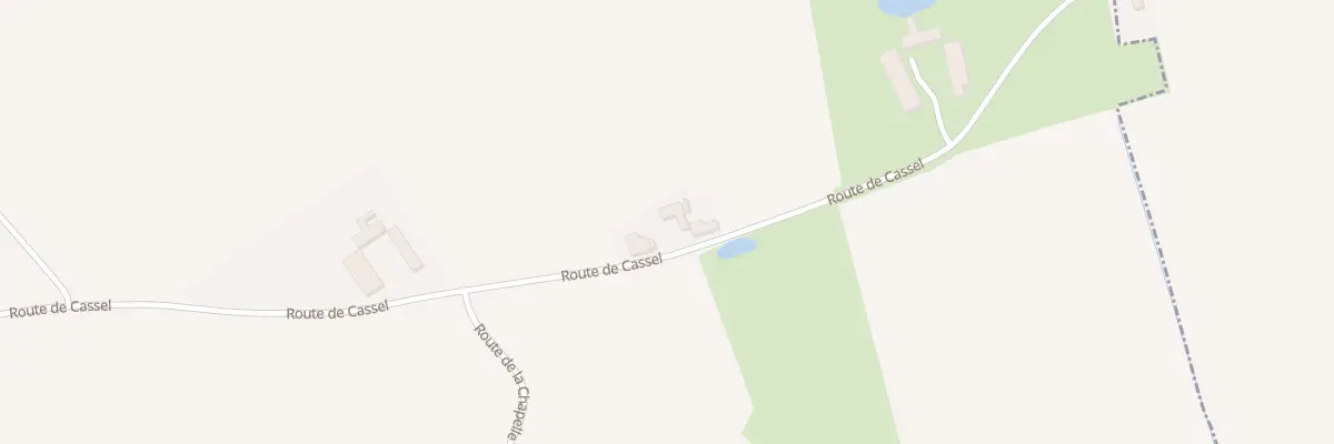 Plan du 1145 Rte de Cassel à Zuytpeene