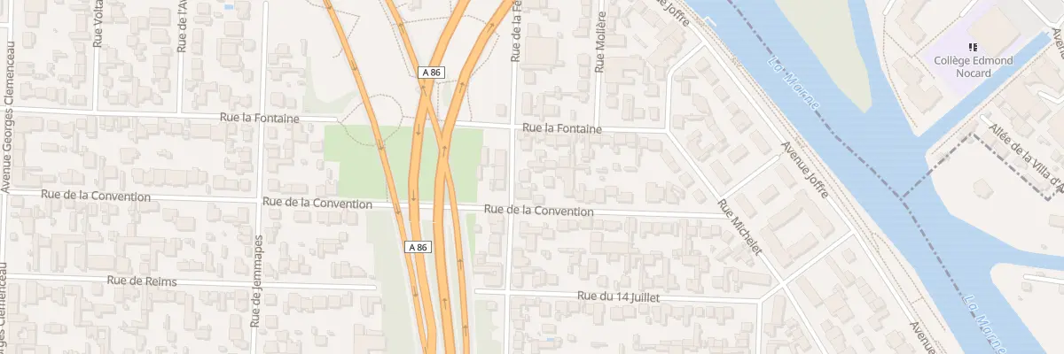 Plan du 20 Rue de la Fédération à Maisons-Alfort