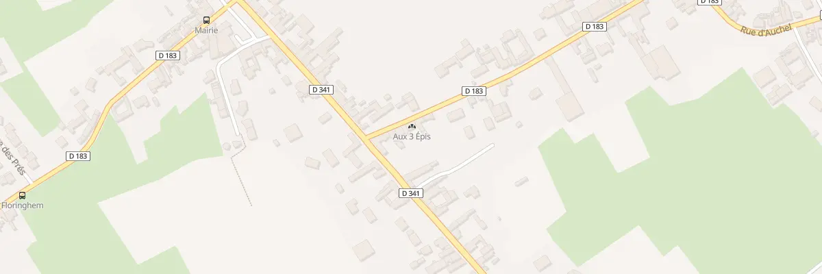 Plan du 7 Rue d’Auchel à Cauchy-à-la-Tour