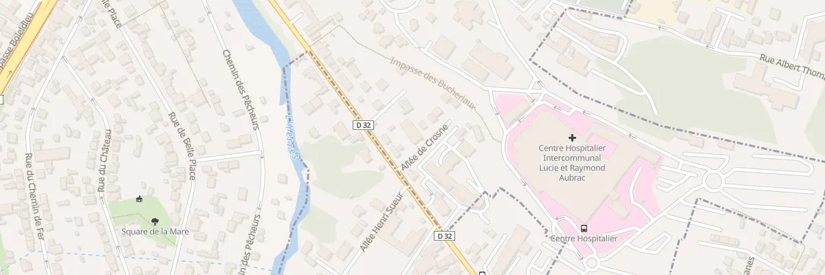 Plan du 43B Rue de Crosne à Villeneuve-Saint-Georges