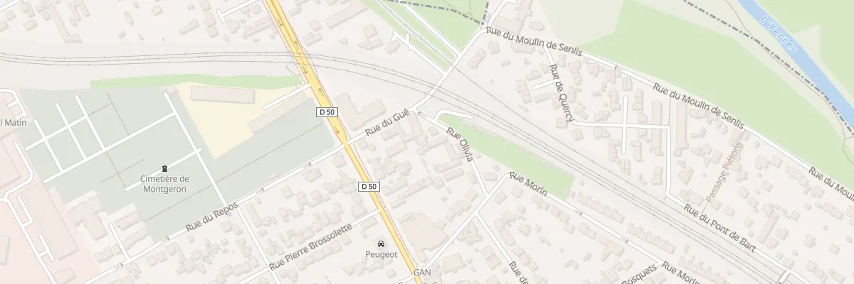 Plan du 2 Rue Olivia à Montgeron
