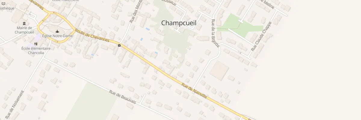 Plan du 9Q Rue de Nainville à Champcueil