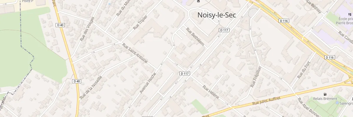 Plan du 6 Rue Louise à Noisy-le-Sec