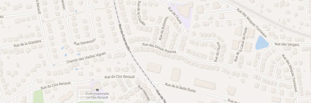 Plan du 10 Rue des Douze Arpents à Ormoy