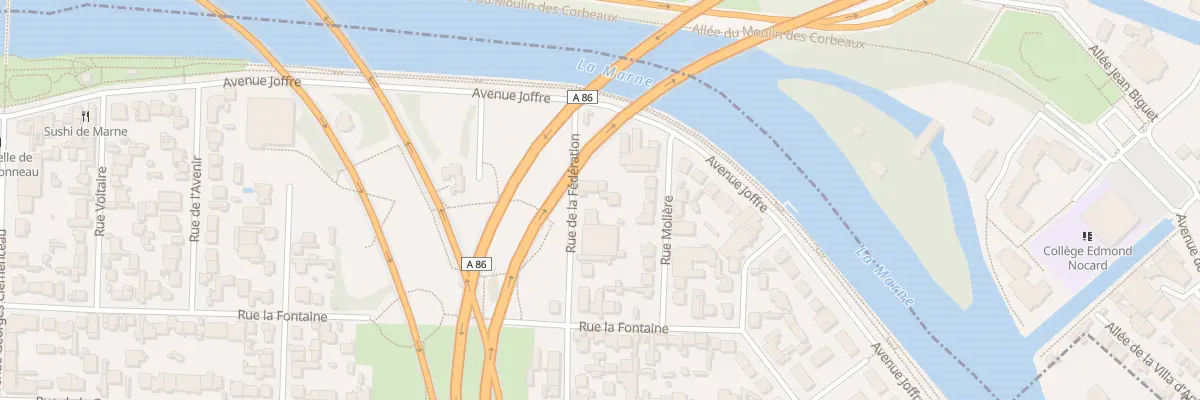 Plan du 38 Rue de la Fédération à Maisons-Alfort