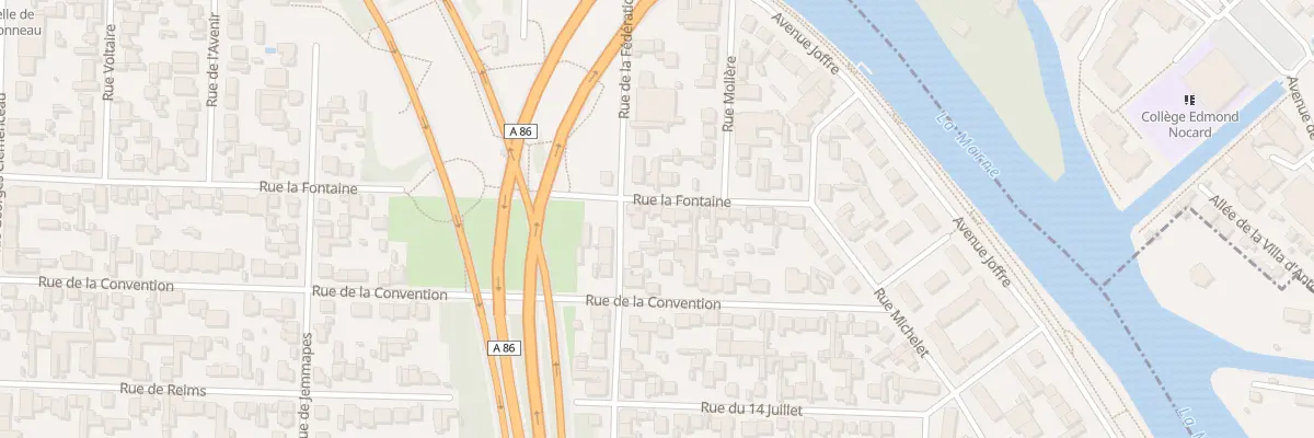 Plan du 62 Rue la Fontaine à Maisons-Alfort