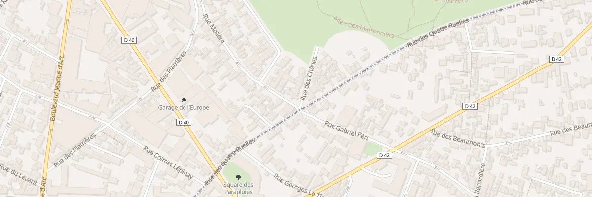 Plan du 135 Rue Molière à Montreuil