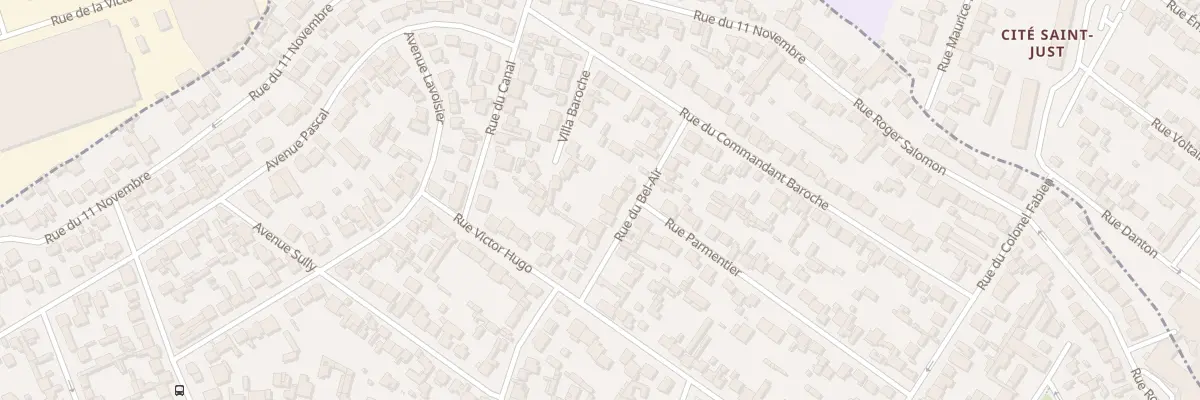Plan du 17 Rue Du Bel-Air à Drancy