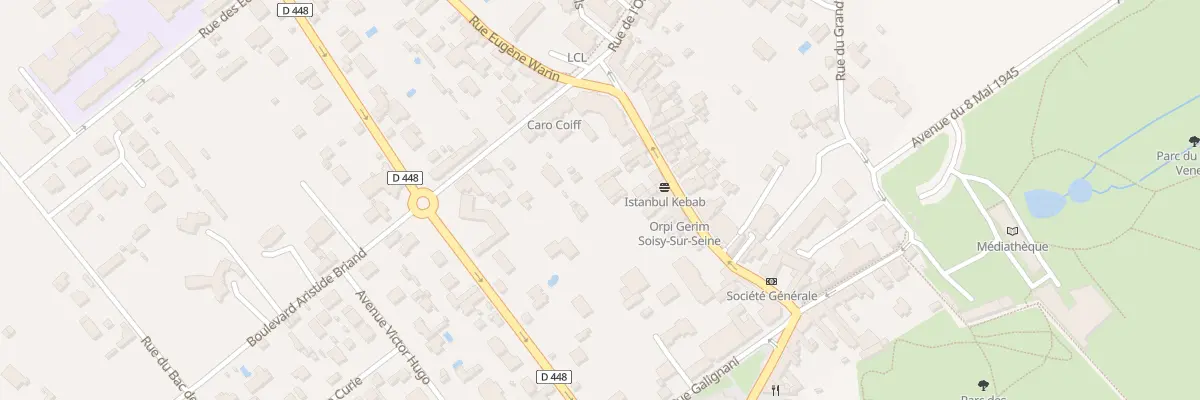 Plan du 21 Rue des Francs Bourgeois à Soisy-sur-Seine