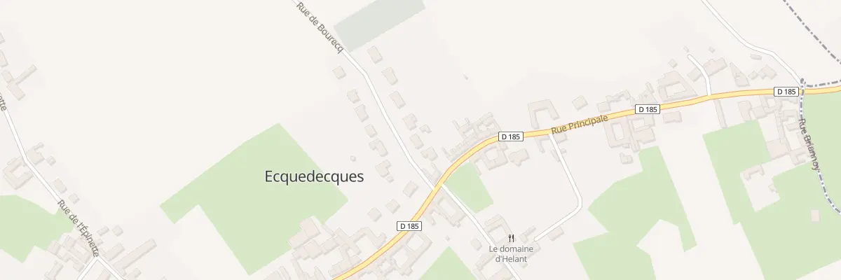 Plan du 10 Rue de Bourecq à Ecquedecques
