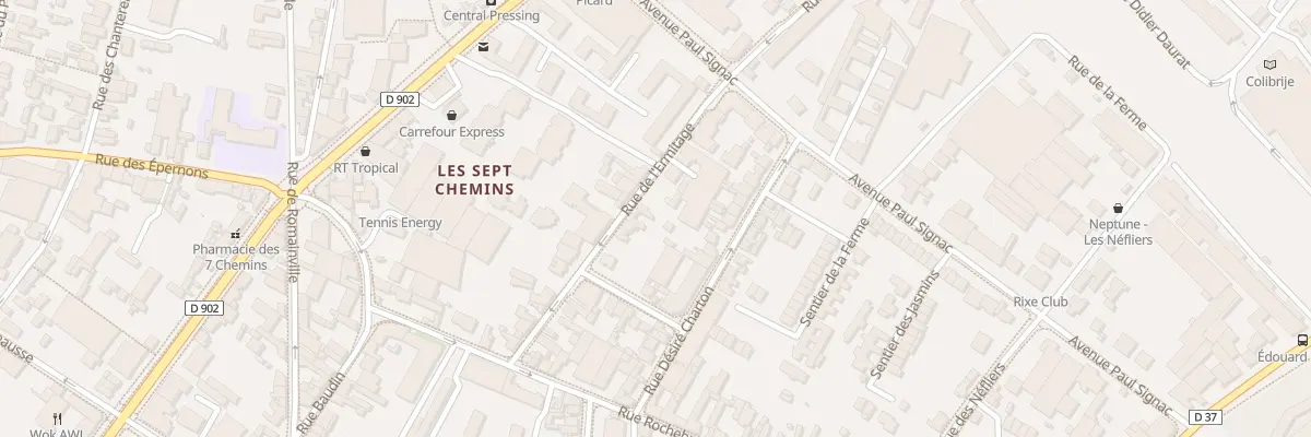 Plan du 20B Rue de l’Ermitage à Montreuil
