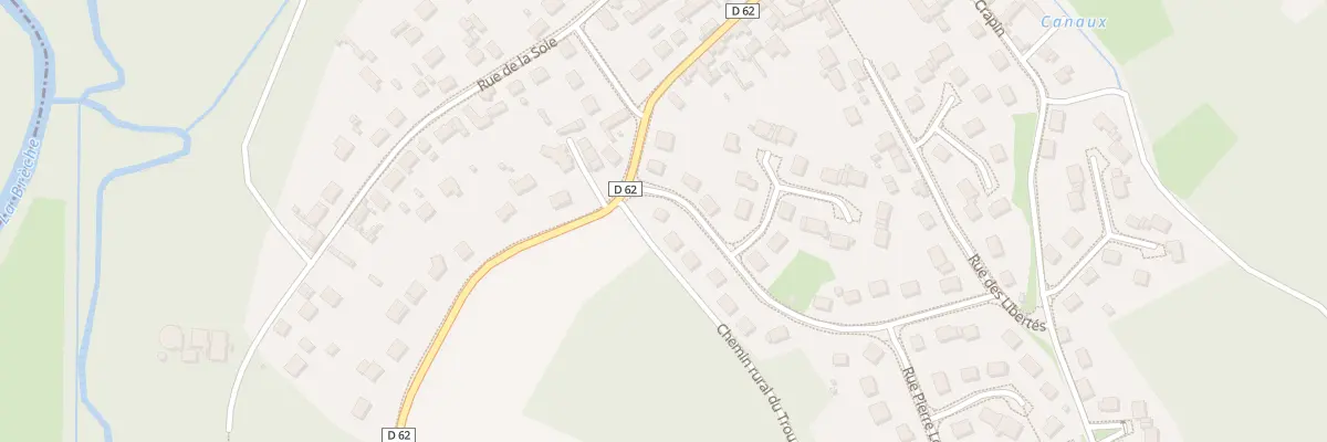 Plan du 2 Rue André Gazeau à Breuil-le-Sec
