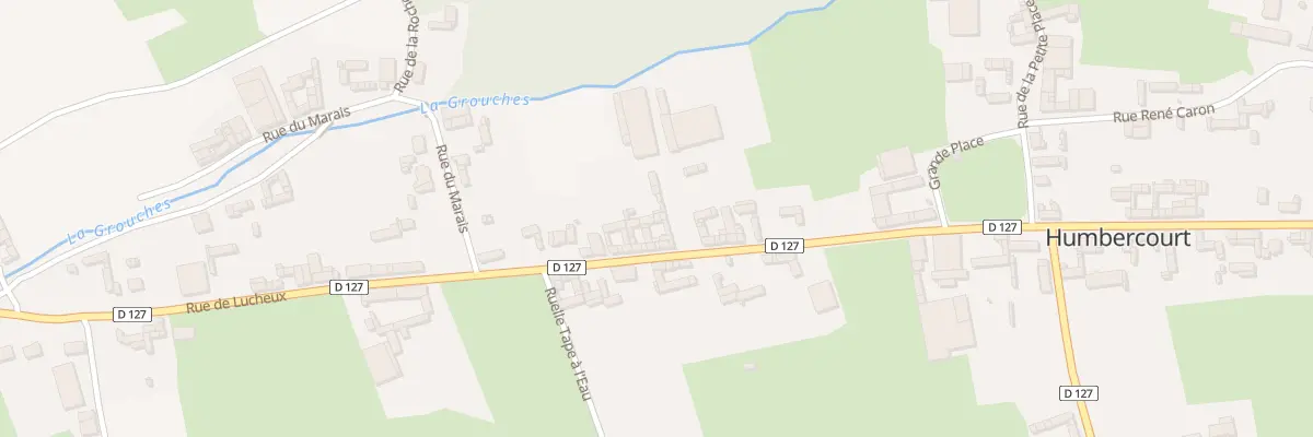 Plan du 5B Rue de Lucheux à Humbercourt