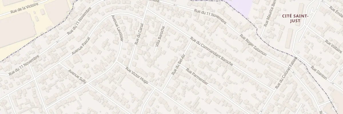 Plan du 21 Rue Du Bel-Air à Drancy