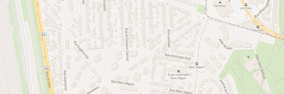 Plan du 3 Rue Hélène Boucher à Villeneuve-Saint-Georges