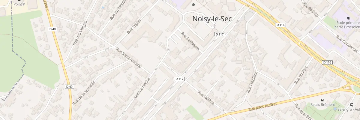 Plan du 34 Rue Anatole France à Noisy-le-Sec