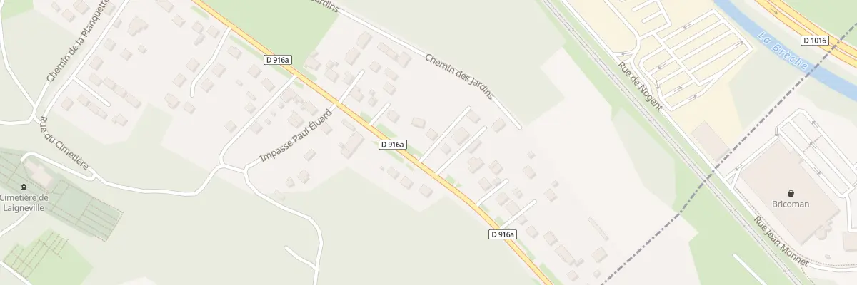 Plan du 1235 Rue de la République à Laigneville