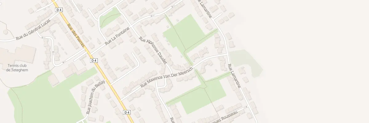Plan du 25 Rue Maxence Van Der Meersch à Téteghem-Coudekerque-Village