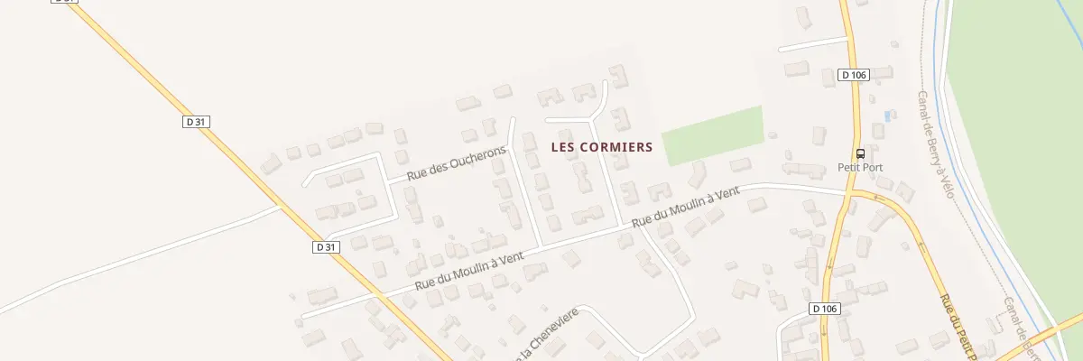 Plan du 24 Rue du Buisson à Plaimpied-Givaudins