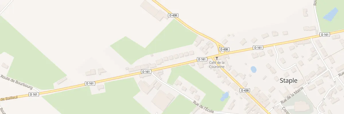 Plan du 1658 Rue de Bailleul à Staple