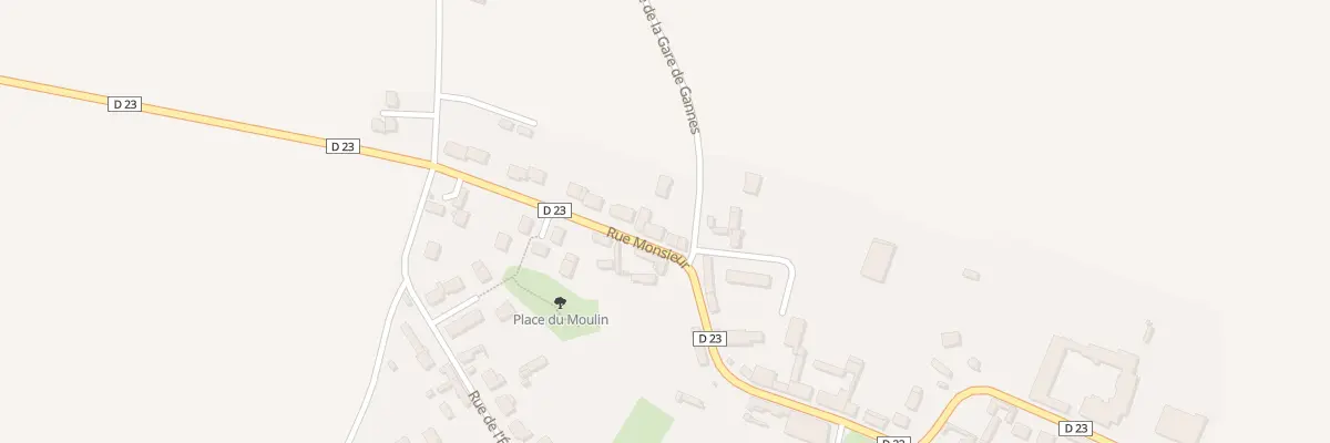 Plan du 228 Rue Monsieur à Brunvillers-la-Motte