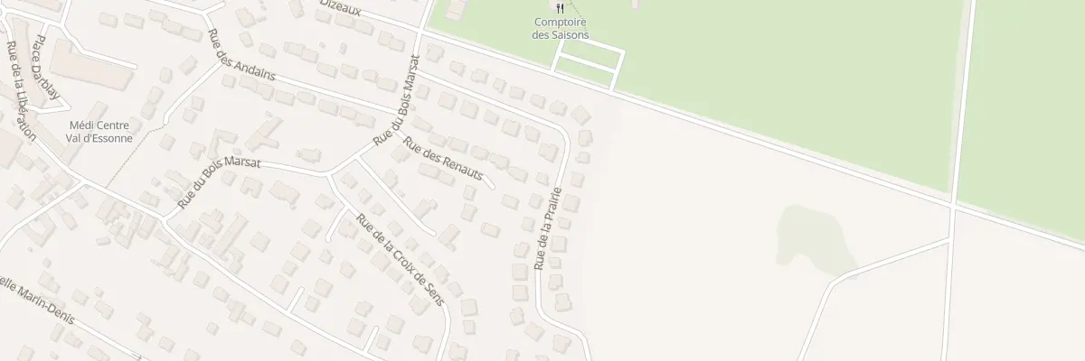 Plan du 13 Rue de la Prairie à Chevannes