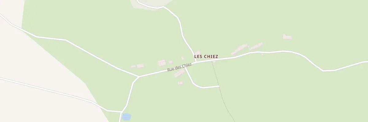 Plan du 5118 Les Chiez à Chambérat