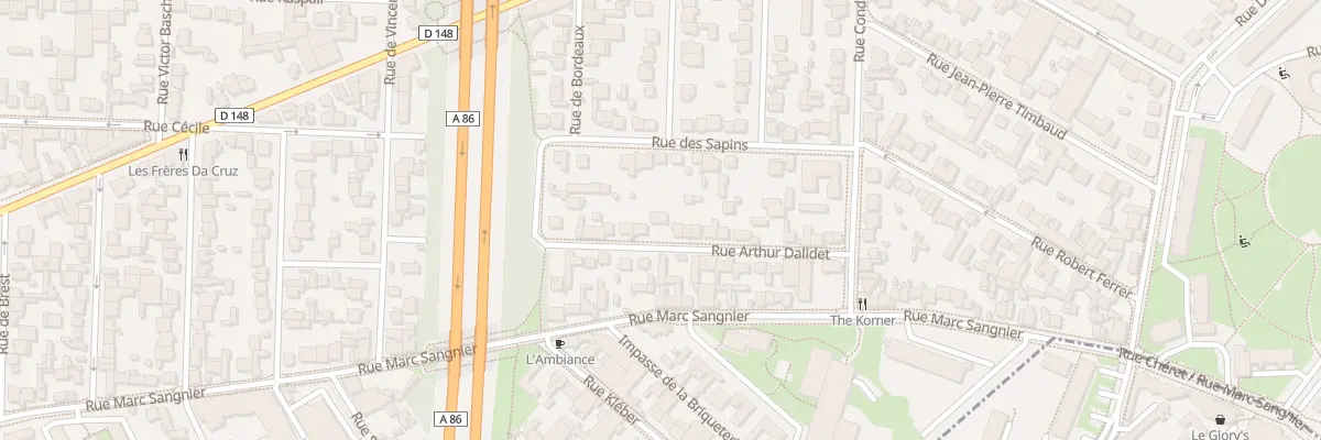 Plan du 29 Rue Arthur Dalidet à Maisons-Alfort