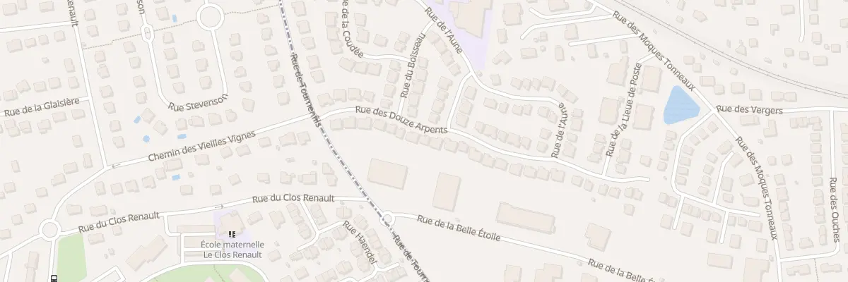 Plan du 16 Rue des Douze Arpents à Ormoy