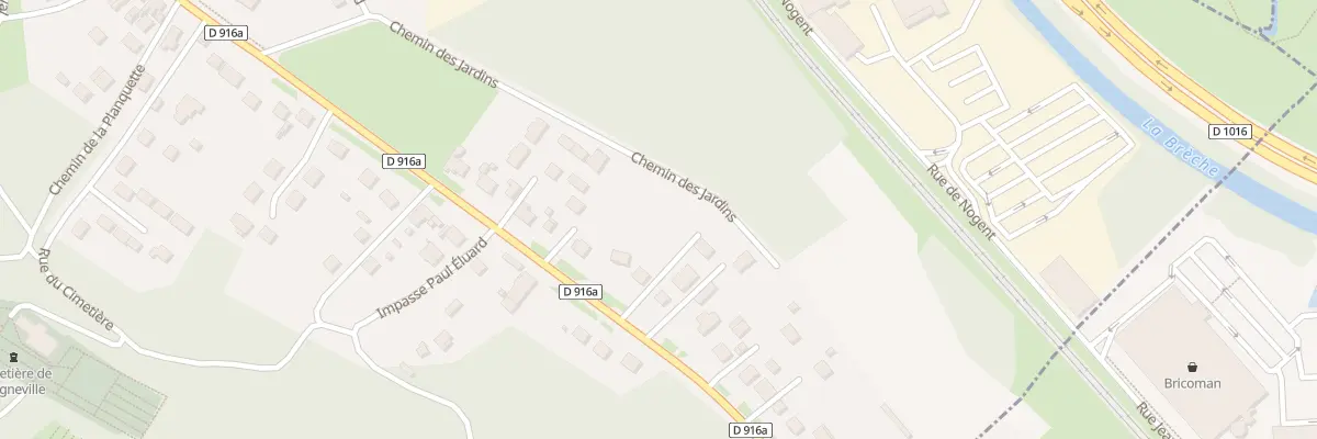 Plan du 1203 Rue de la République à Laigneville