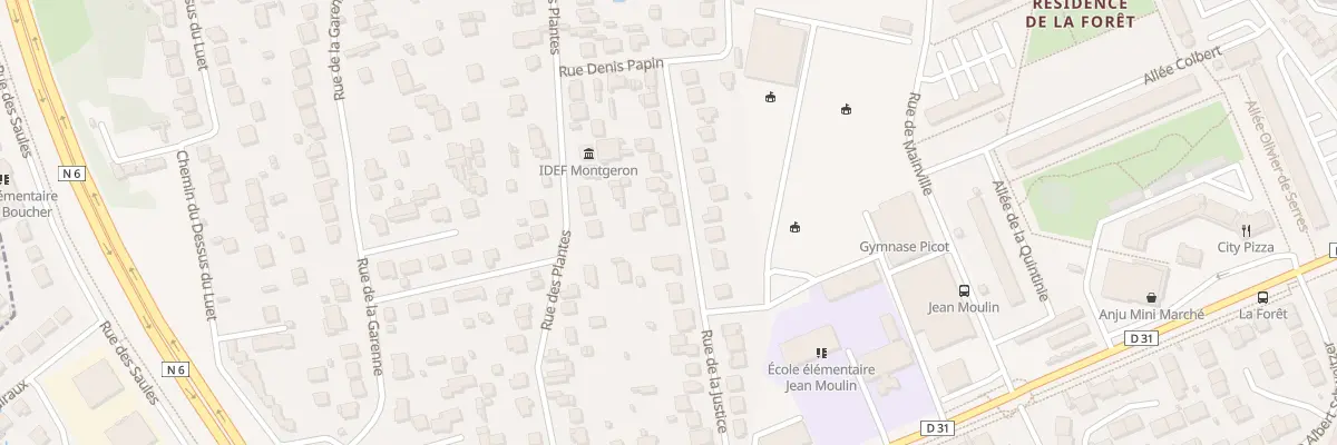 Plan du 78T Rue de la Justice à Montgeron