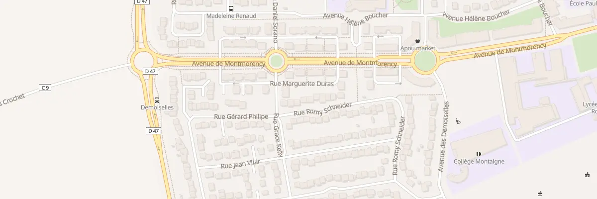 Plan du 5 Rue Romy Schneider à Goussainville