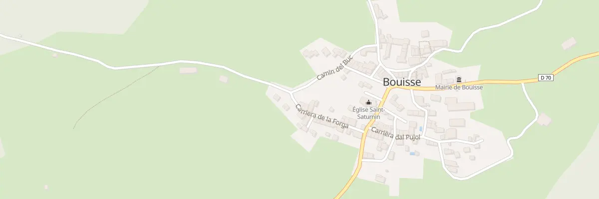 Plan du 5097 Le Village à Bouisse