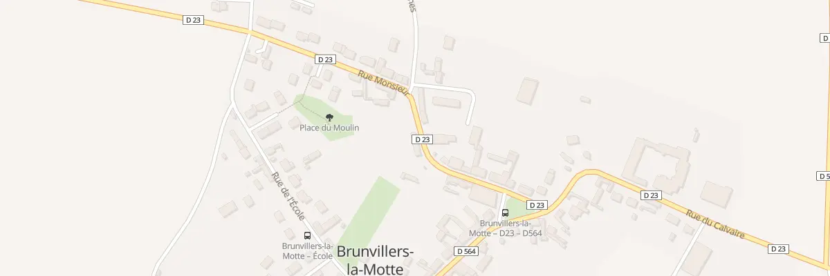 Plan du 139 Rue Monsieur à Brunvillers-la-Motte