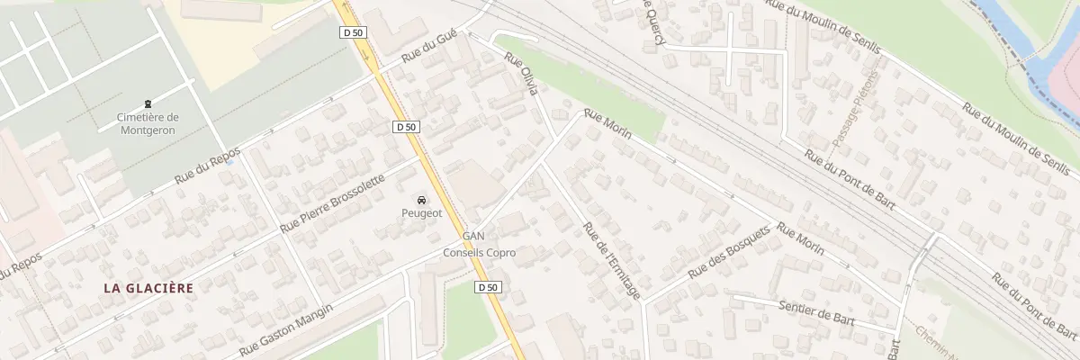 Plan du 4 Rue Morin à Montgeron