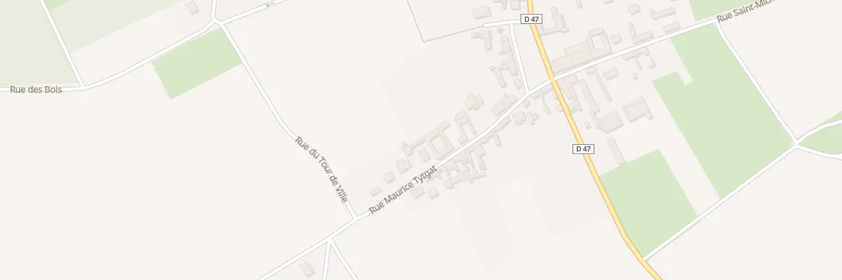 Plan du 12 Rue Maurice Tytgat à Plainville