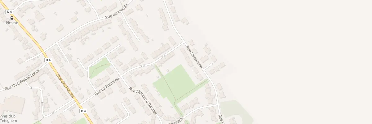 Plan du 12B Rue de Lamartine à Téteghem-Coudekerque-Village