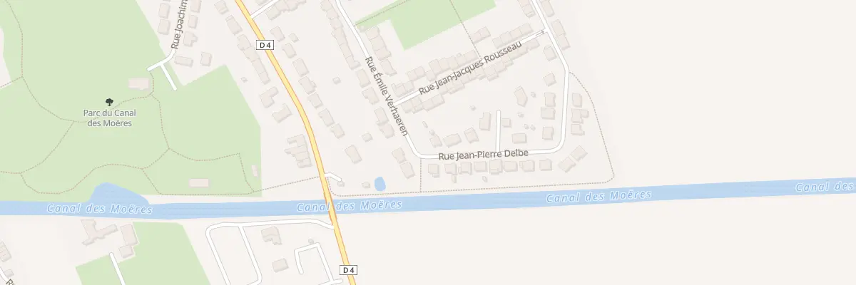 Plan du 1 Rue Jean-Pierre Delbe à Téteghem-Coudekerque-Village