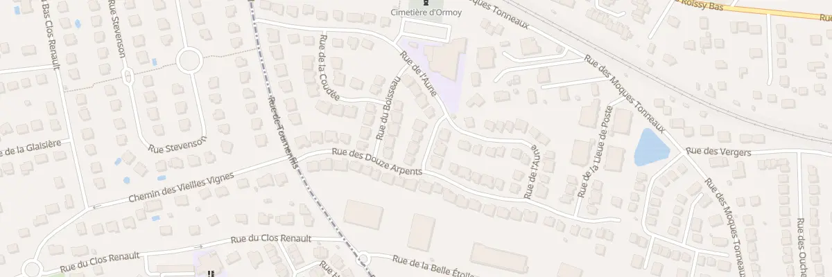 Plan du 4 Rue de la Toise à Ormoy