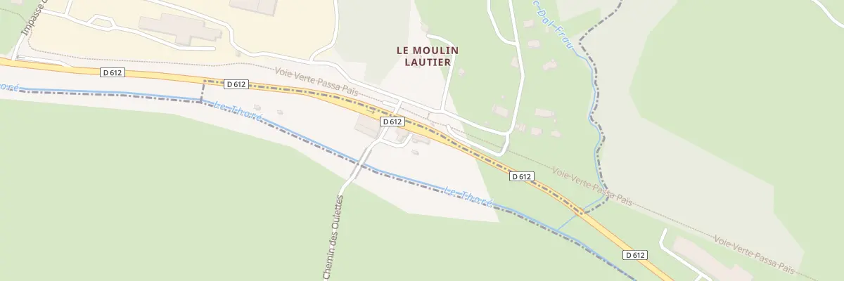 Plan du 5362 Moulin de Lautie à Saint-Amans-Valtoret