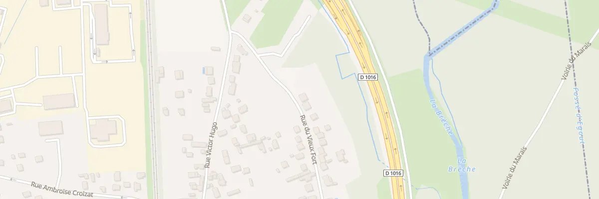 Plan du 303 Rue du Vieux Fort à Laigneville
