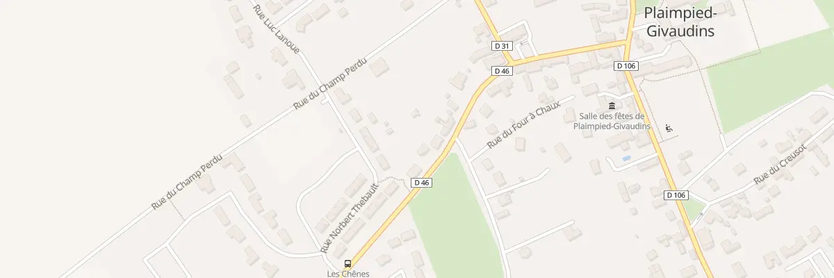 Plan du 4 Rue de la Paille à Plaimpied-Givaudins