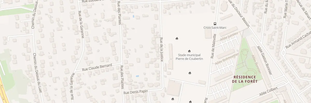 Plan du 62 Rue de la Justice à Montgeron