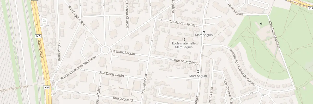 Plan du 9 Rue Marc Seguin à Villeneuve-Saint-Georges