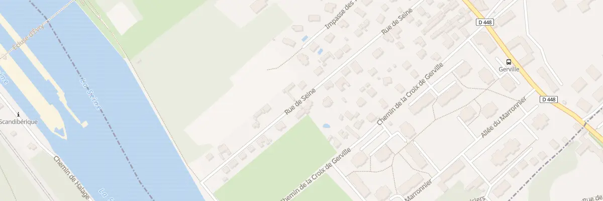Plan du 14 Rue de Seine à Soisy-sur-Seine